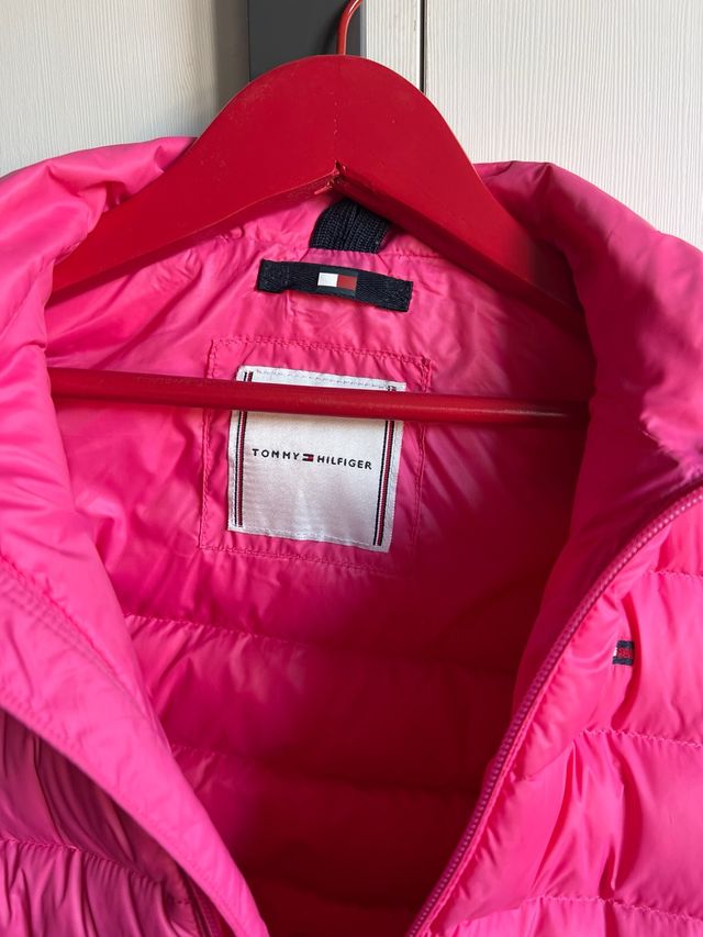 Plumas niña Tommy Hilfiger rosa