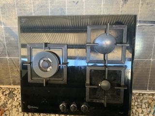 Placa de Gas Balay Negra