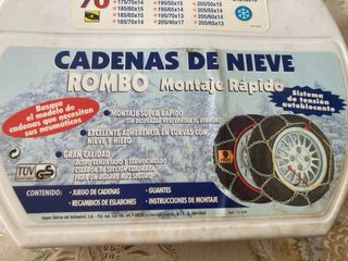 Cadenas de nieve Rombo 70