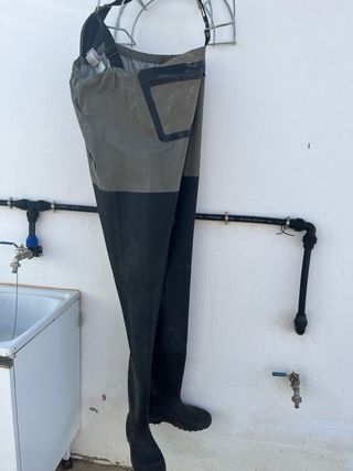 Vadeadores de pesca para reparar