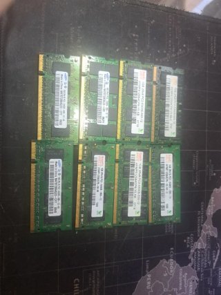 Memoria RAM Portátil DDR2 DDR3 1GB y 512 mb