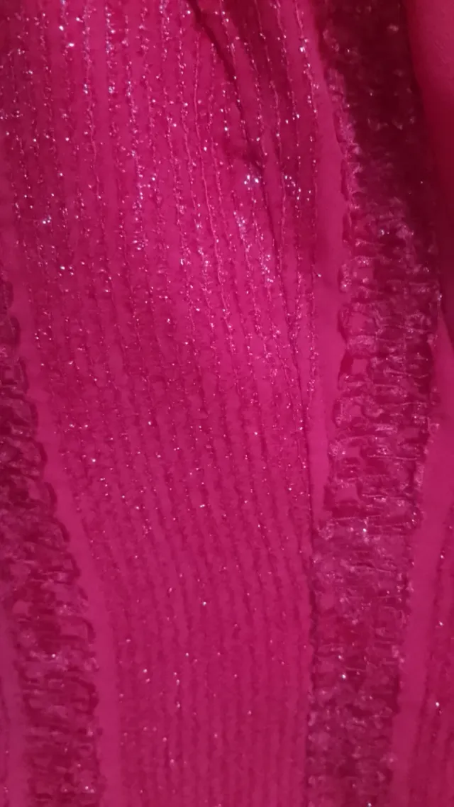 Traje de fiesta rojo mujer