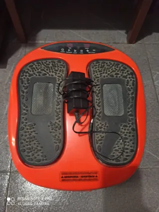 Máquina vibratoria para pies y piernas