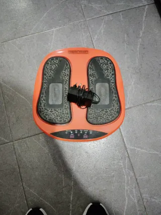 Máquina vibratoria para pies y piernas