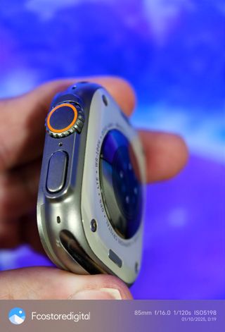 Apple Watch Ultra Correa Oceand Band Negra