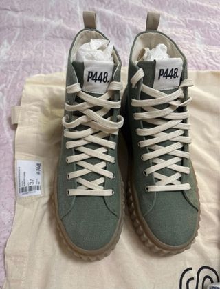 Zapatillas P448 Verde Talla 37