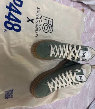 Zapatillas P448 Verde Talla 37