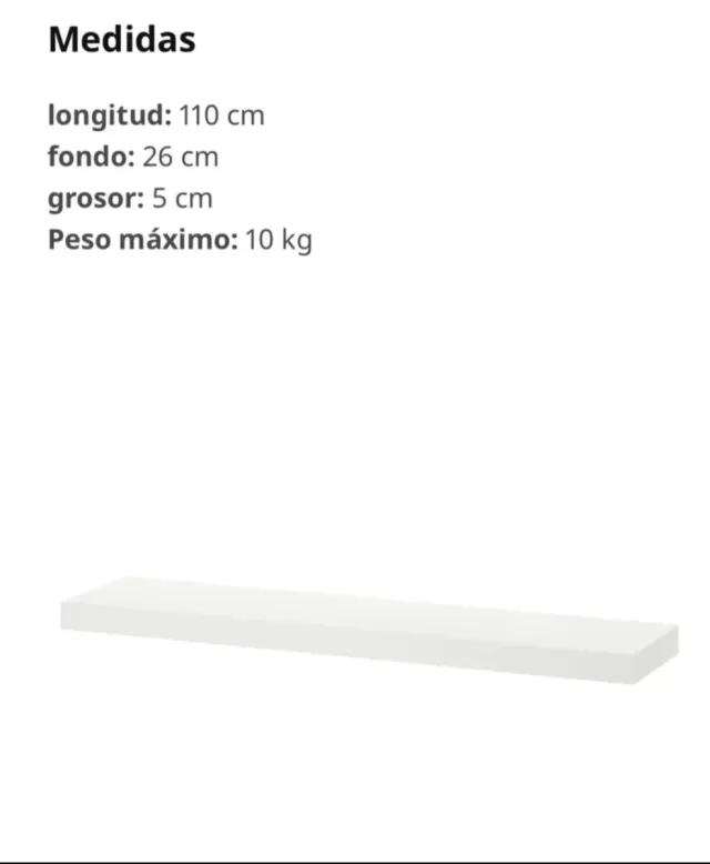 Estantería LACK Blanca IKEA 4 UNIDADES