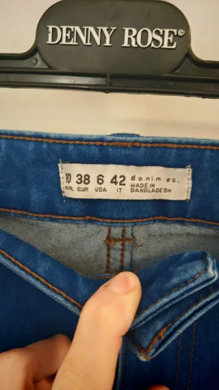 Jeans skinny Denim co blu