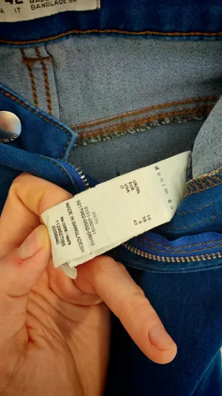 Jeans skinny Denim co blu