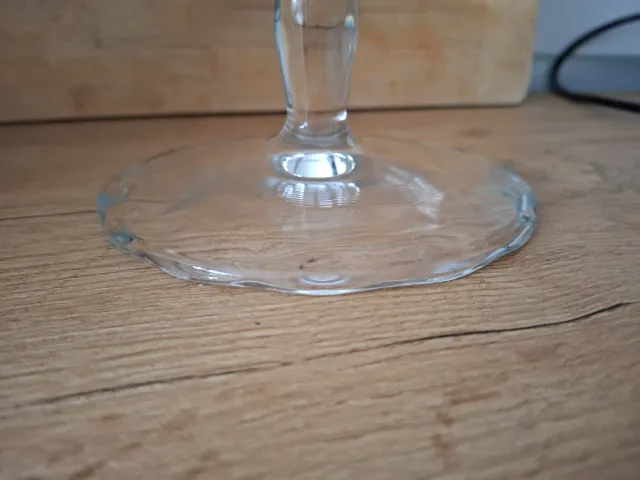 Soporte cristal tartas con tapa