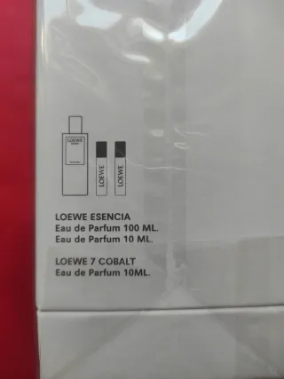 Estuche Perfume Esencia Loewe 100 ml.+10 ml.+10 ml