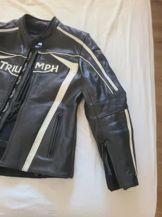 Chaqueta de cuero Triumph