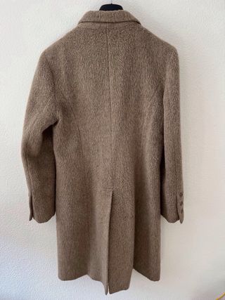 Abrigo midi FÓRMULA JOVEN color arena T.42 (40)