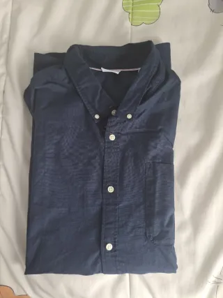 Camisa Jack & Jones Azul Talla 4XL