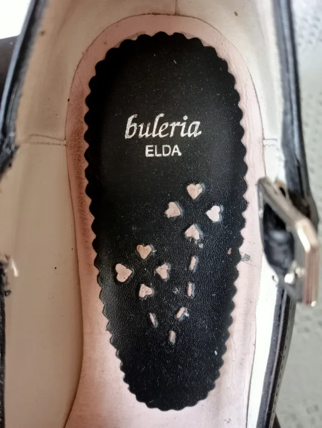 Zapatos de Flamenco Bulería ELDA Negros