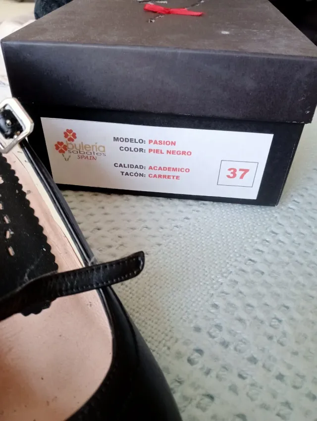 Zapatos de Flamenco Bulería ELDA Negros