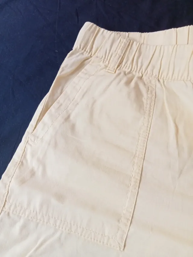 Shorts C&A Mujer Amarillos