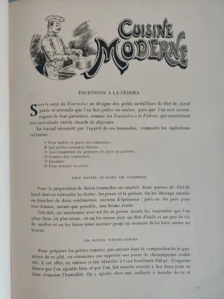 Revistas antiguas de recetas
