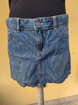 Minigonna Jeans  Blu
