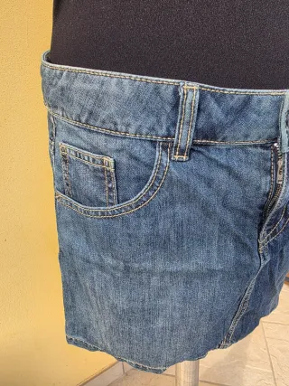 Minigonna Jeans  Blu