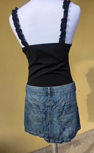 Minigonna Jeans  Blu