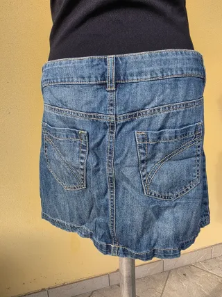 Minigonna Jeans  Blu
