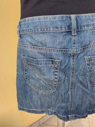 Minigonna Jeans  Blu