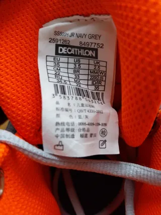 Scarponi da montagna blu taglia 35