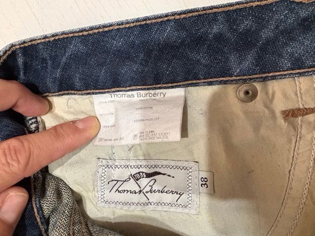 Minifalda vaquera Thomas Burberry talla 38