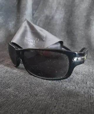 Occhiali da sole Montblanc neri