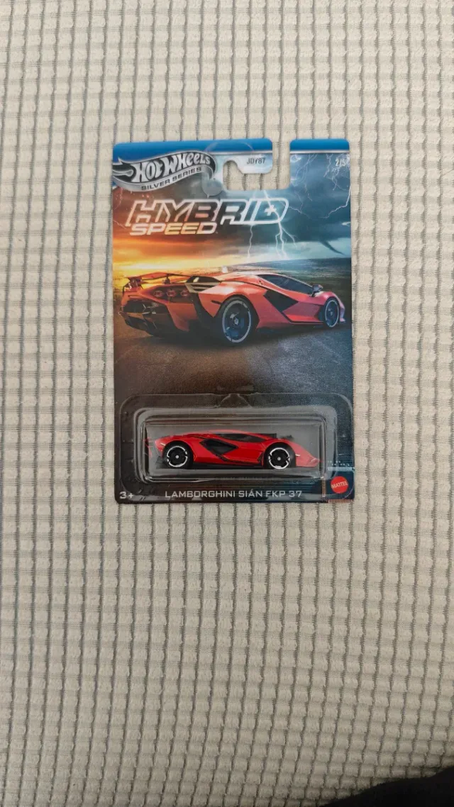 Hot Wheels Lamborghini Sián serie silver
