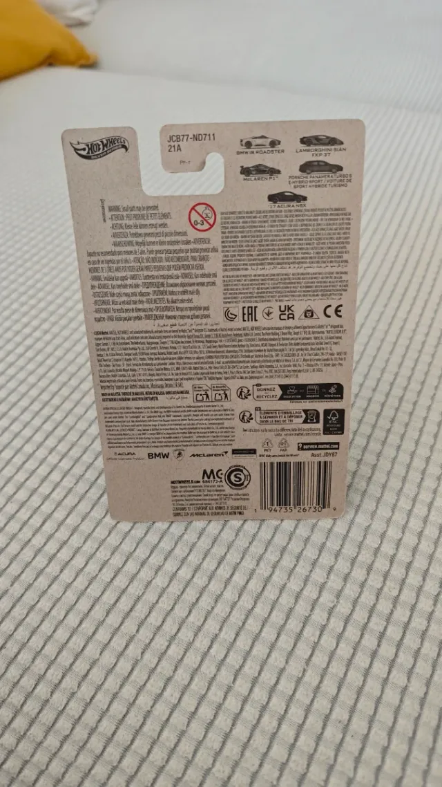 Hot Wheels Lamborghini Sián serie silver