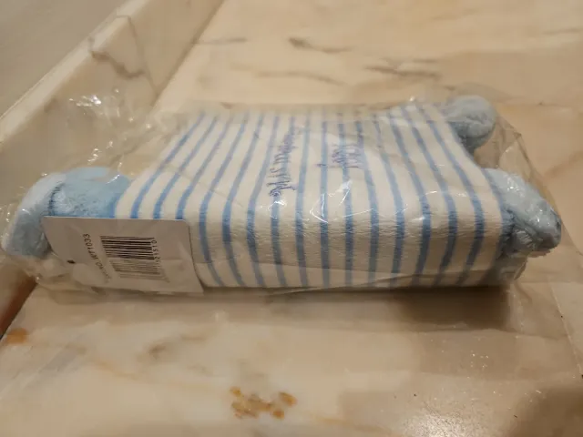 Álbum fotos bebé azul con peluche