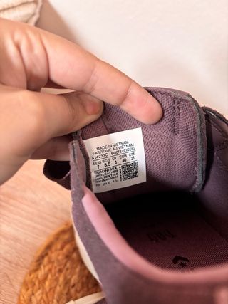 Converse Morado/Blanco Plataforma