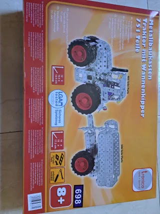 Tronico Metallbaukasten Tractor 751 piezas