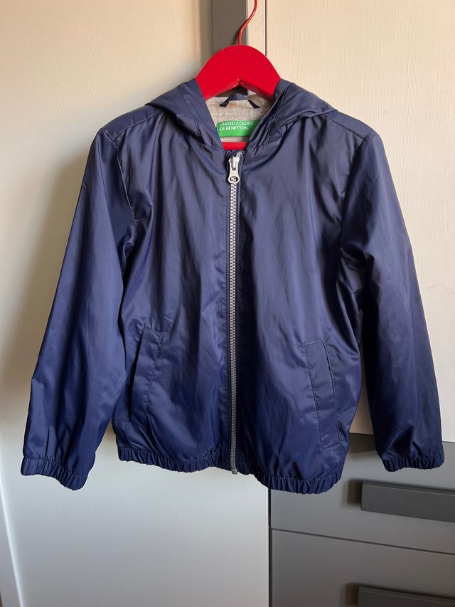 Chaqueta Benetton azul niño