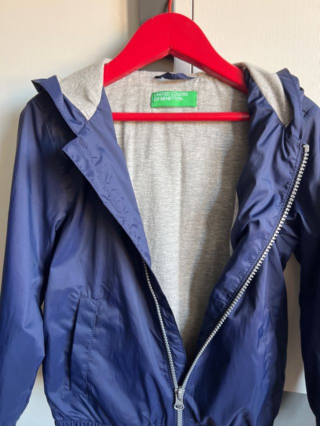 Chaqueta Benetton azul niño