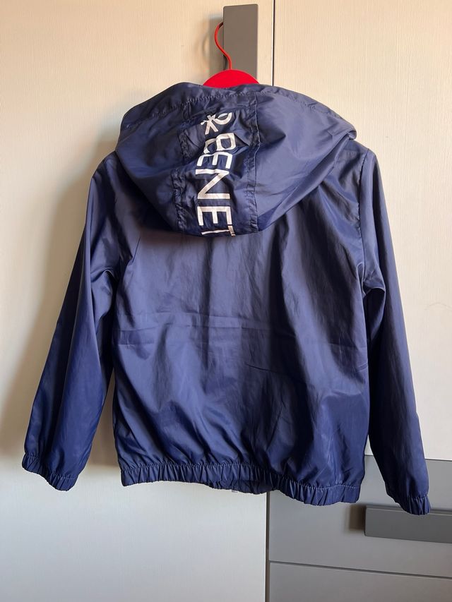 Chaqueta Benetton azul niño