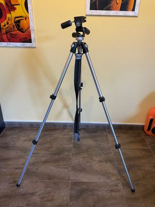 Trípode Manfrotto 190CL Profesional + Rótula 141RC