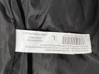 Bomber nero Piazza Italia Tg L