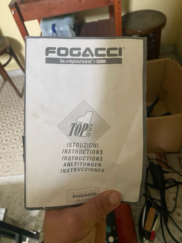 Pulitore a vapore Fogacci Top One