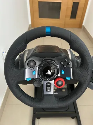 Volante Logitech G29 + Joystick Simtask + Soporte
