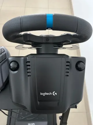 Volante Logitech G29 + Joystick Simtask + Soporte