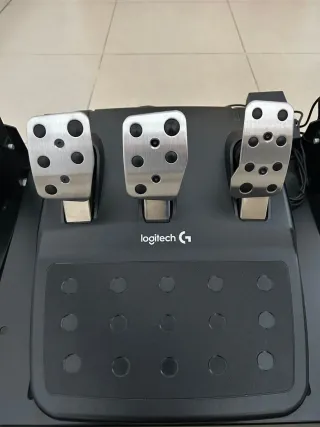 Volante Logitech G29 + Joystick Simtask + Soporte