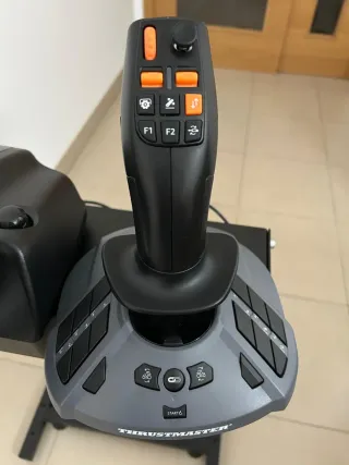 Volante Logitech G29 + Joystick Simtask + Soporte