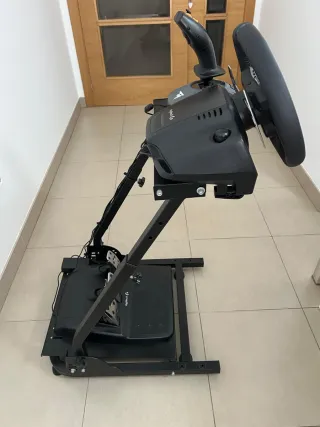 Volante Logitech G29 + Joystick Simtask + Soporte