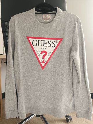 Sudadera Guess Gris Talla M