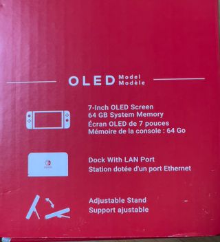 Nintendo Switch OLED con funda Zelda y caja