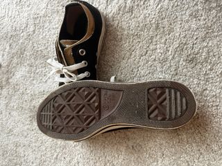 Converse Bajas Bicolor Beige y Negro